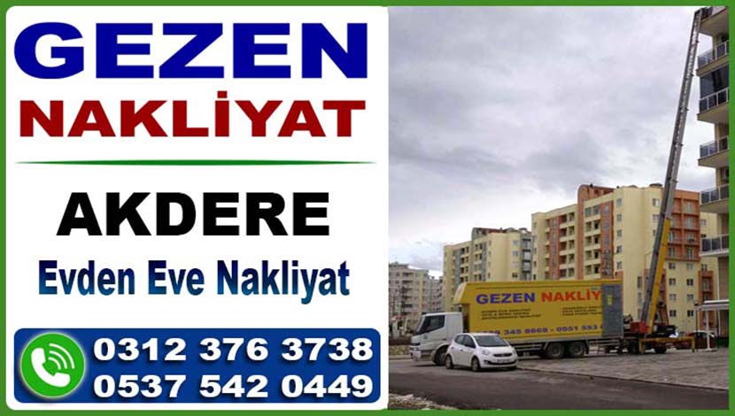 Akdere evden eve nakliyat