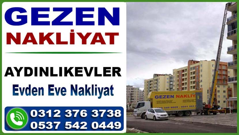 Aydınlıkevler evden eve nakliyat