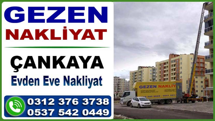 Çankaya evden eve nakliyat