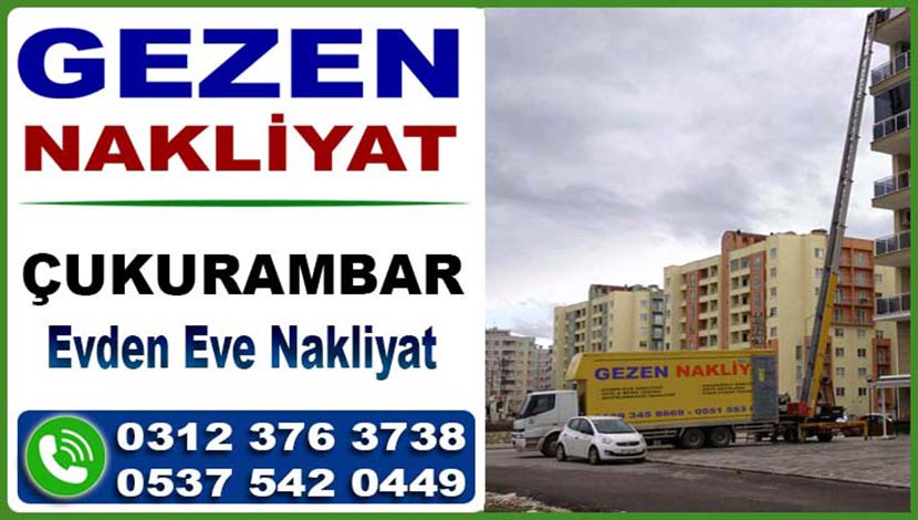 Çukurambar evden eve nakliyat – Gezen Nakliyat profesyonel taşımacılık