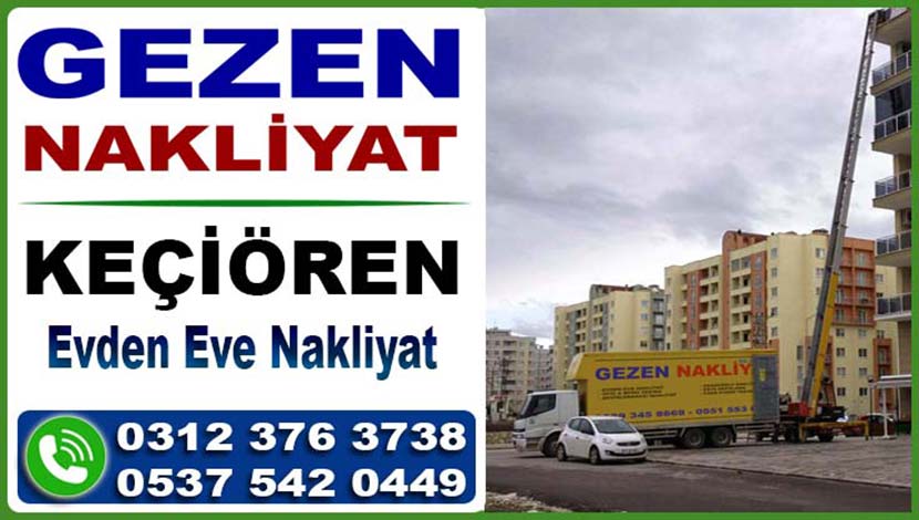 Keçiören evden eve nakliyat