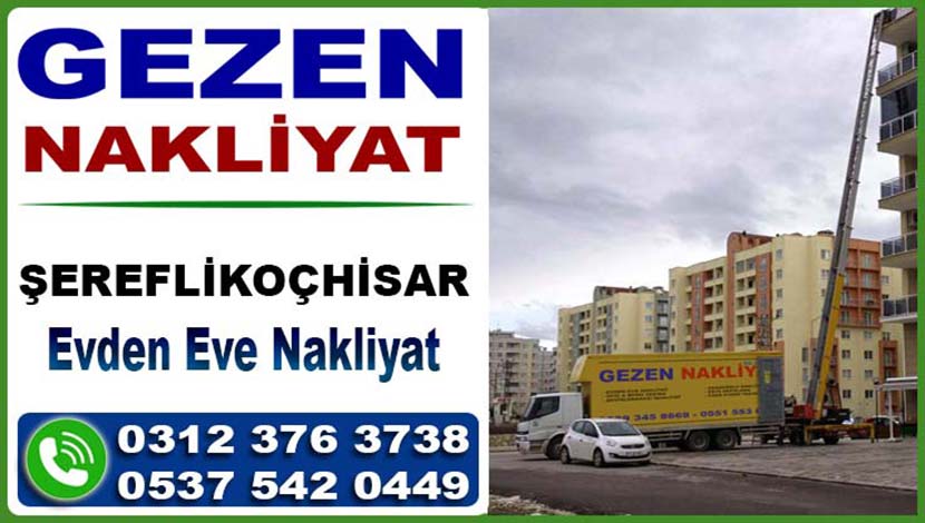 Şereflikoçhisar evden eve nakliyat